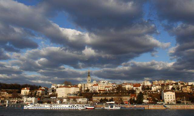 Weitblick auf Belgrad