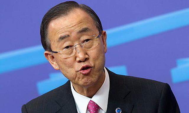 UNO-Generalsekretär Ban wirft Syrien 