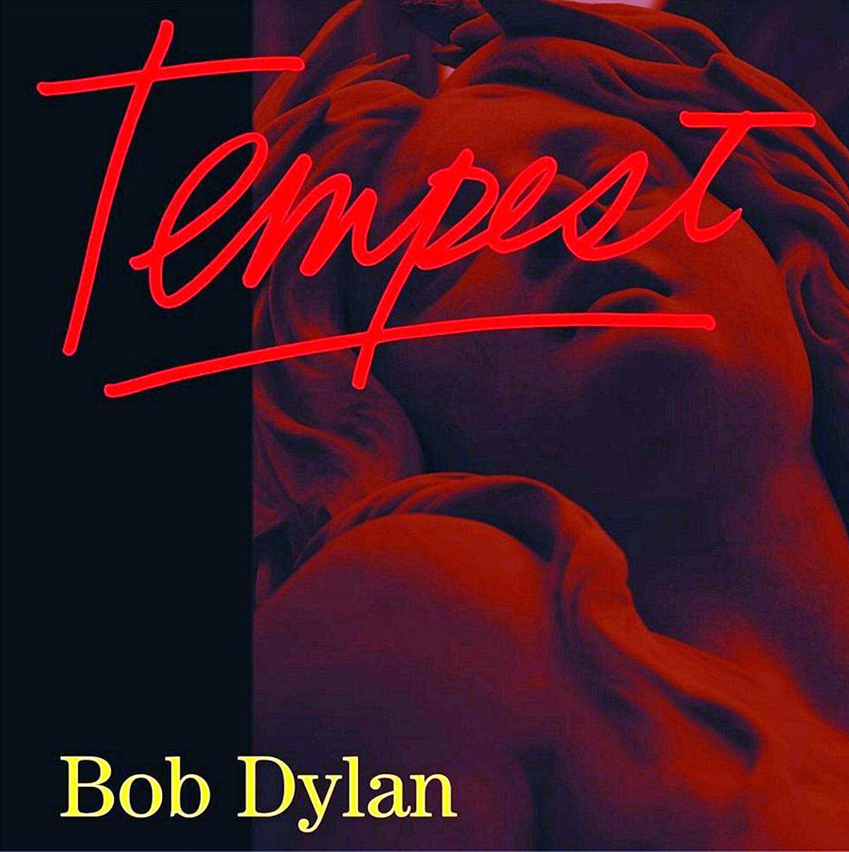 2012 Ein weiteres spätes Meisterwerk, erschienen fünfzig Jahre nach seinem Debütalbum "Bob Dylan". In dem Titeltrack "Tempest" besingt er den Untergang der RMS Titanic. "Roll on John" ist eine Hommage an John Lennon. Das Cover ziert ein Motiv aus Wien: Die Statue am Fuße des Pallas-Athene-Brunnen verkörpert die Moldau. Anspieltipps:  "Duquesne Whistle" "Tempest" "Roll on John" 