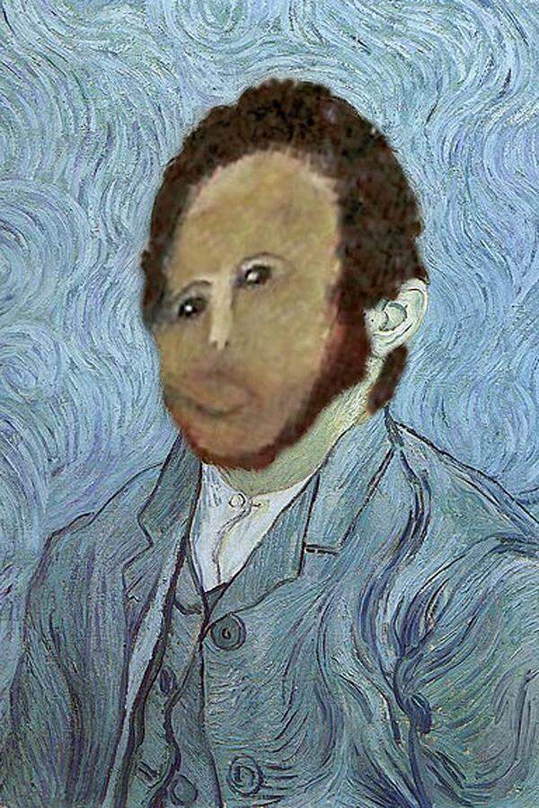 "Selbstbildnis" von Vincent van Gogh.