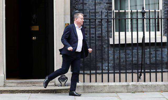 Der britische Chefunterhändler David Frost am Amtssitz des Premierministers in London.