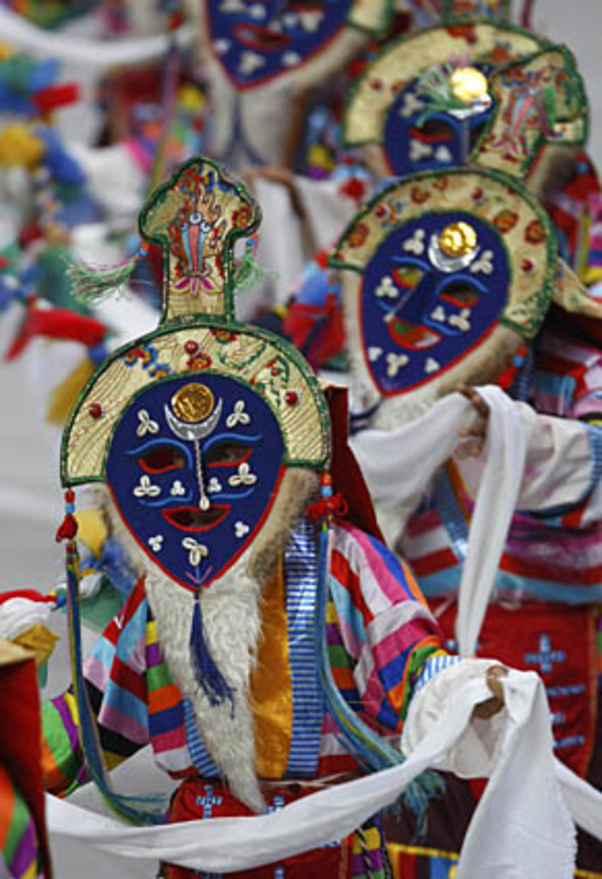 Auch Teilnehmer aus Tibet machten bei dieser Feier mit.