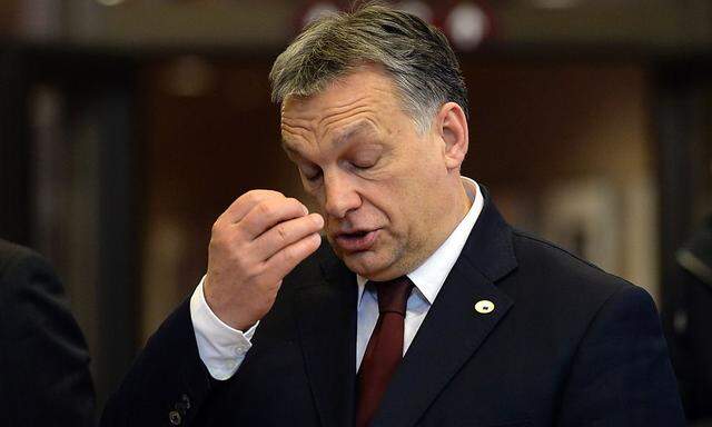 Ministerpräsident Viktor Orban 