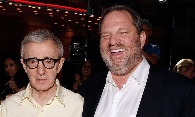 Woody Allen mit Harvey Weinstein
