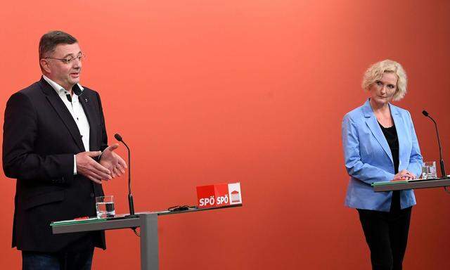Jörg Leichtfried und Karin Greiner fordern außerdem, dass U-Ausschusssitzungen öffentlich ausgetragen werden.