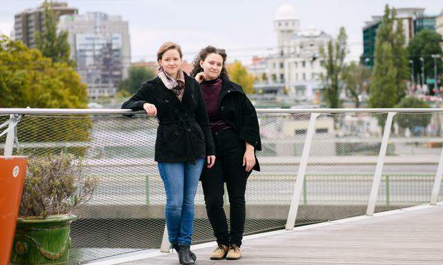 Katharina Wincor (li.) und Flora Geißelbrecht kennen einander seit Kindheitstagen.
