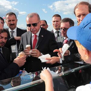 Machtbewusste Staatschefs unter sich. Kreml-Chef Putin bei einem Treffen mit dem türkischen Präsidenten Erdogan 2019