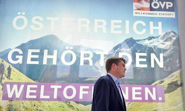NR-Wahl: ÖVP startet erste Plakatkampagne - ohne Spindelegger 
