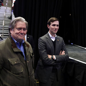 Trumps Sonderberater Stephen Bannon und Jared Kushner. 