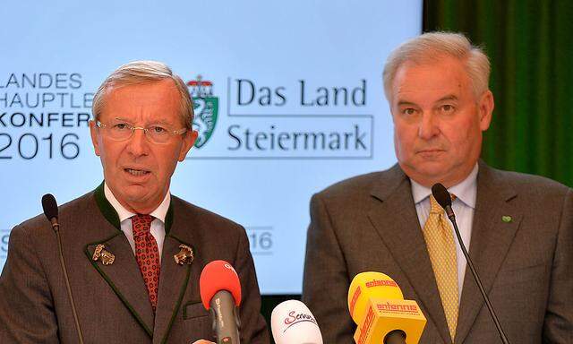 Steiermark übernimmt Vorsitz der Landeshauptleute-Konferenz