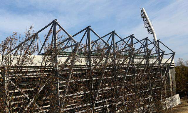 SOCCER - BL, Rapid, Gleichenfeier Allianz Stadion