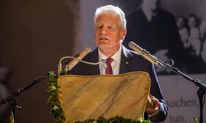 Deutschlands Bundespräsident a.D. Joachim Gauck 