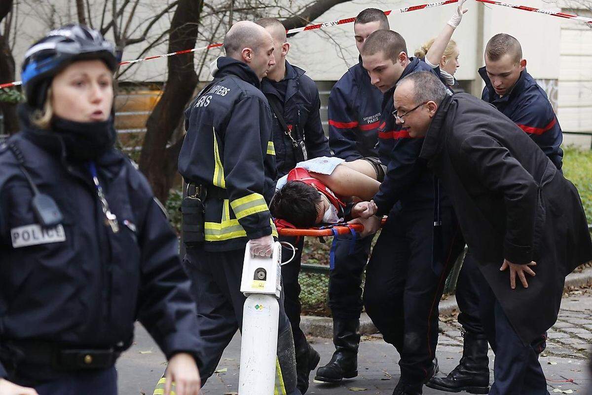 Der Anschlag auf die französische Satire-Zeitung "Charlie Hebdo" stößt international auf Empörung. Stimmen aus dem Ausland: