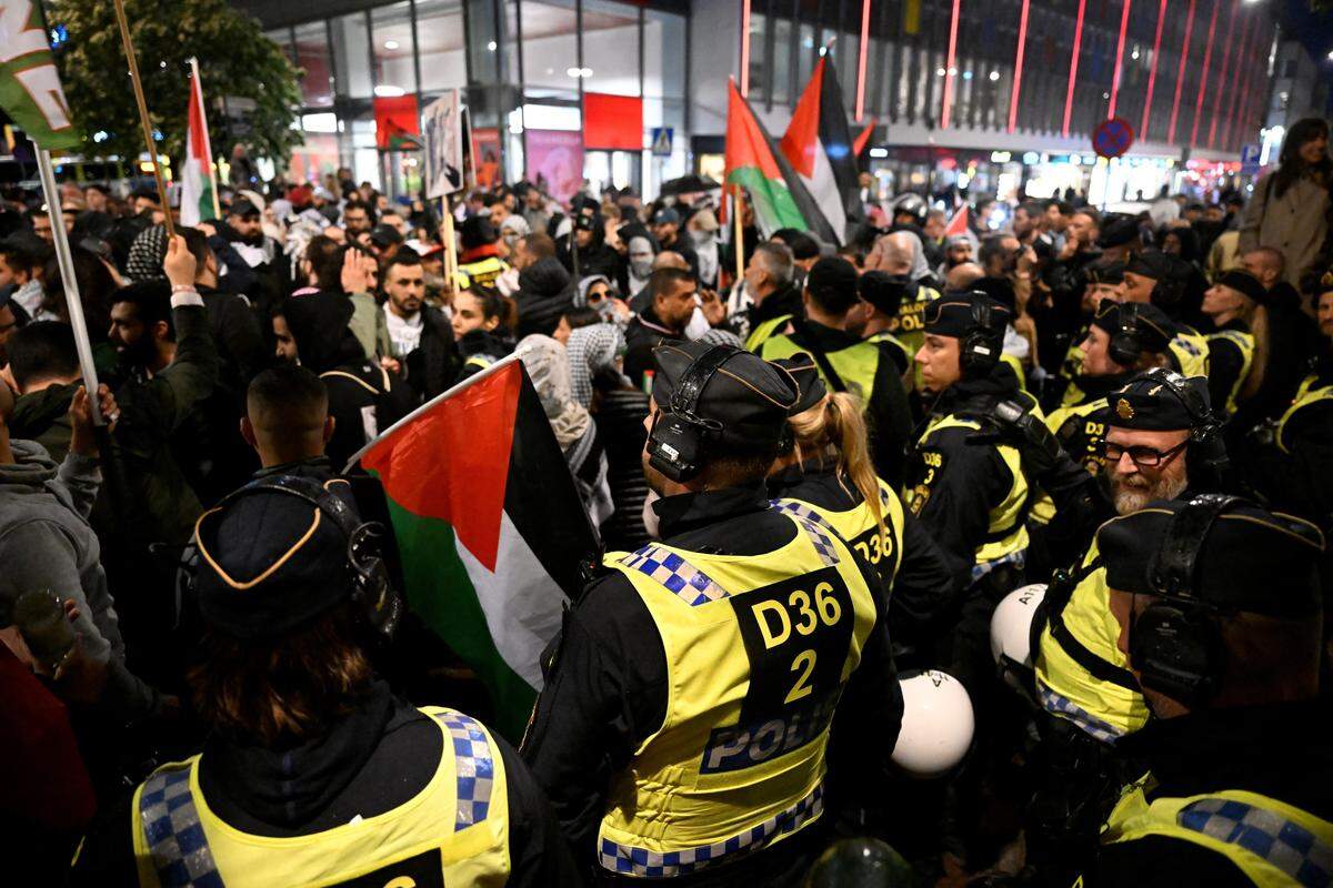 Pro-Palästina-Demo in Malmö