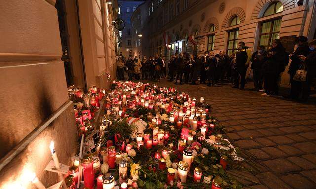 Archivbild: Gedenken an die Opfer des Terroranschlages vom 2. November 2020 in der Wiener Innenstadt. 