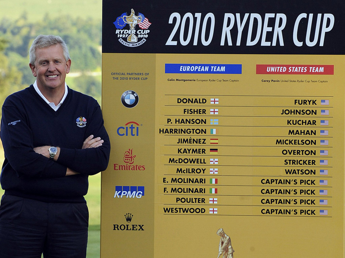 Genau das möchte Colin Montgomerie aber verhindern. Der Schotte ist der Kapitän der europäischen Auswahl, die von Freitag bis Samstag im walisischen Celtic Manor Resort antritt.