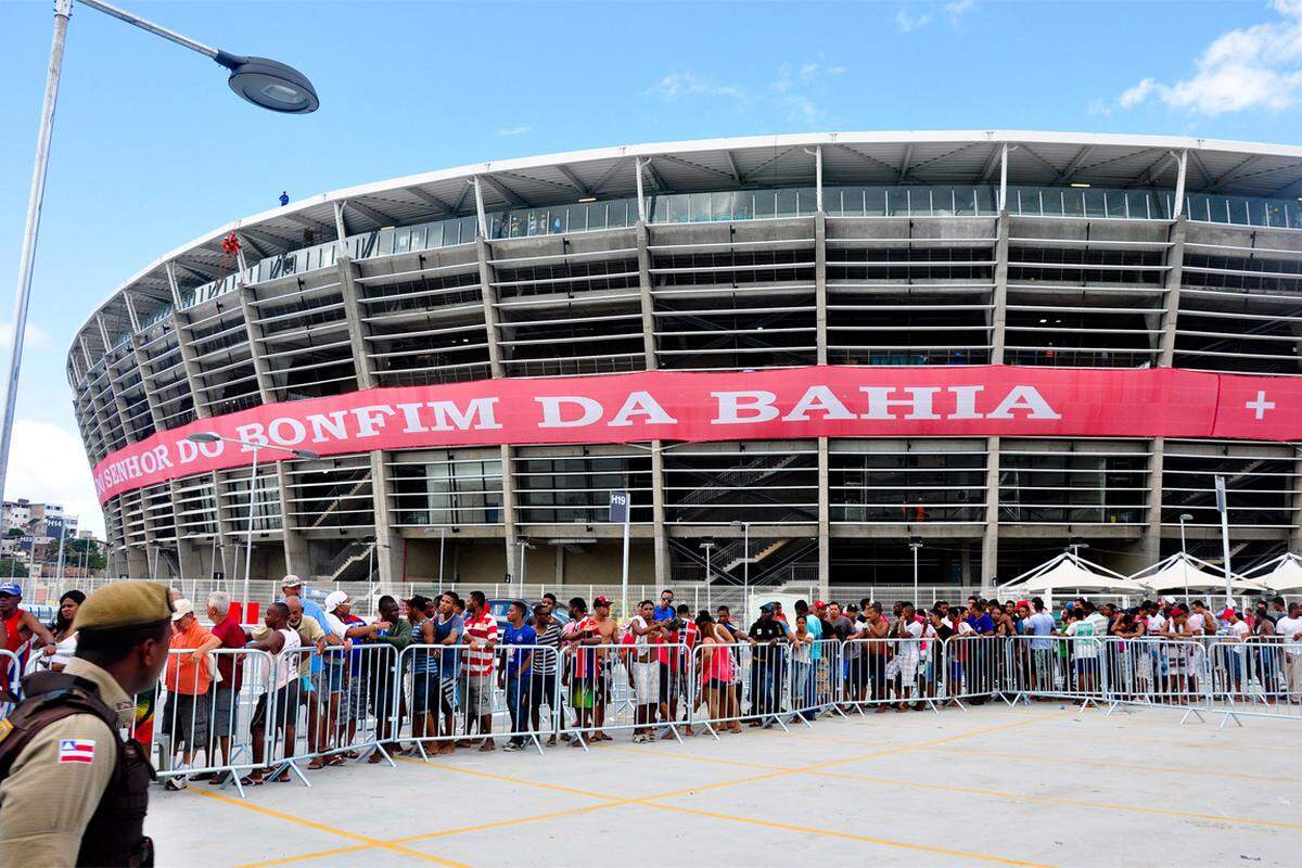 In der Stadt finden sechs Spiele der Fußball-Weltmeisterschaft statt. Salvador da Bahia ist auch Austragungsort für das erste WM-Spiel der deutschen Fußball-Nationalmannschaft.