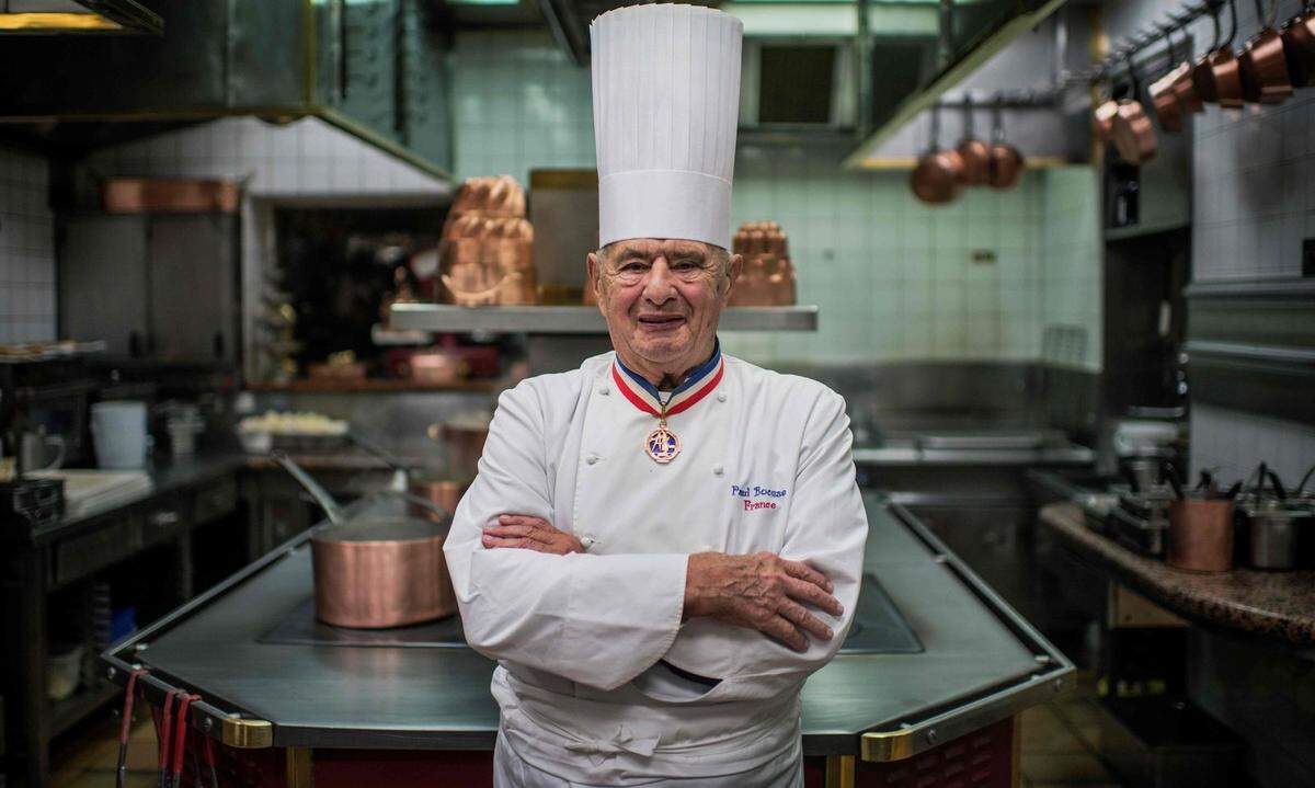 Paul Bocuse französischer Spitzenkoch, 91.