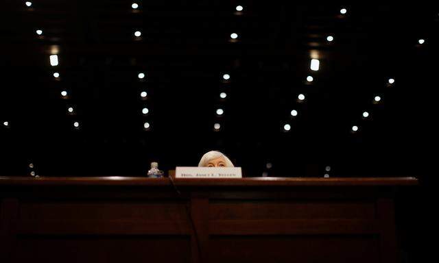 Yellen testifies before the Senate Banking Committee at Capitol Hill in Washington