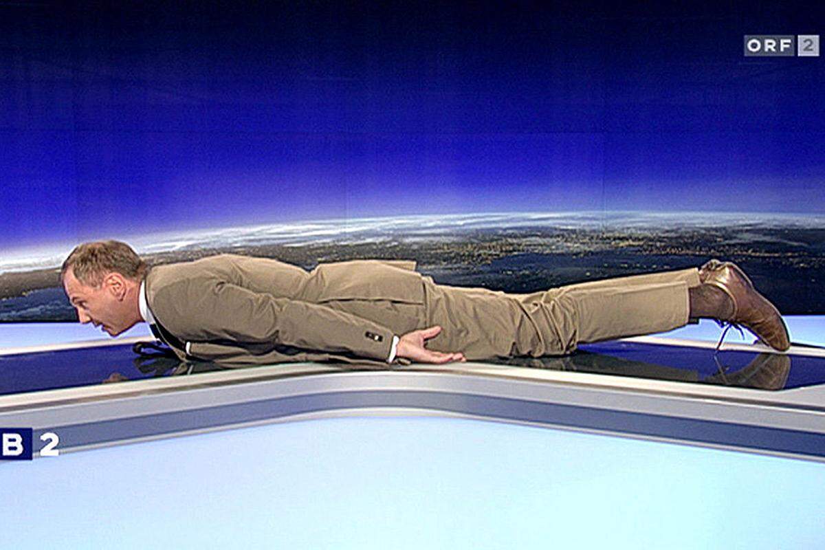 Wolf, der auf Twitter stolze 149.000 Follower hat, fiel in der Vergangenheit zudem mit medienwirksamen physischen Aktionen, wie dem Planking, auf.