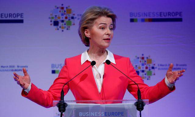 Kommissionspräsident Ursula von der Leyen