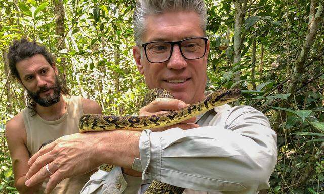 Keine Angst vor wilden Tieren: Thomas Behrend in Madagaskar. Der ORF zeigt sein „Universum“ in zwei Teilen am 12. und 19. Mai. 