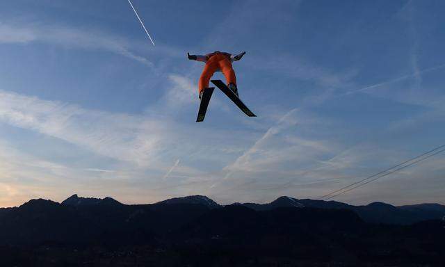  Schanze frei: Diese Perspektive ist nur für Skispringer befreiend.