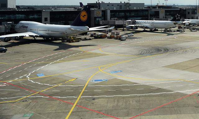 Archivbild vom Flughafen Frankfurt.