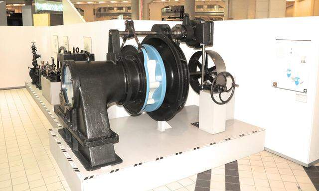 Vom Fabrikseinsatz direkt ins Technische Museum: die erste Kaplan-Turbine.