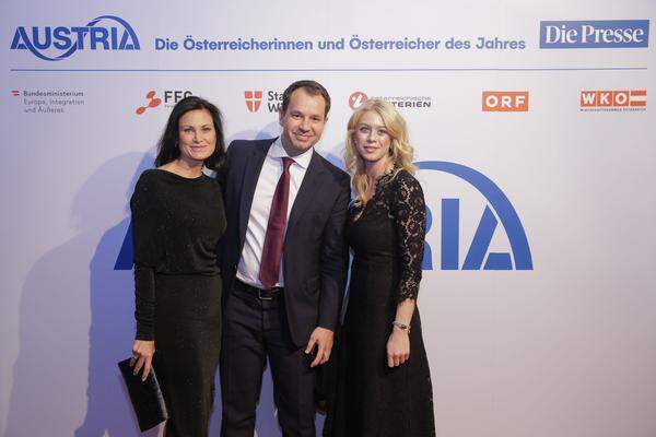 Zu den Gästen des Abends zählten u.a. Silvia Grünberger (Rosam), Öbag-Vorstand Thomas Schmid, Melanie Laure (Öbag),