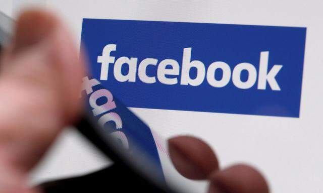 FILE PHOTO - The Facebook logo is displayed on the company's website in an illustration photo taken in Bordeaux France