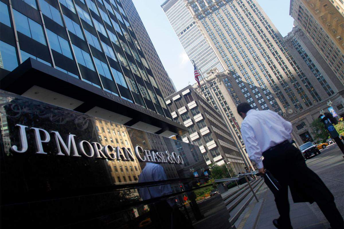 Die US-Bank JPMorgan Chase &amp; Co. ist eines der größten Geldinstitute der Welt.