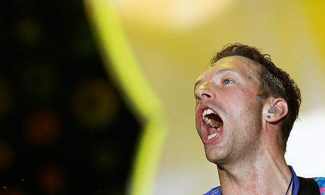 Coldplay beim Glastonbury Festival