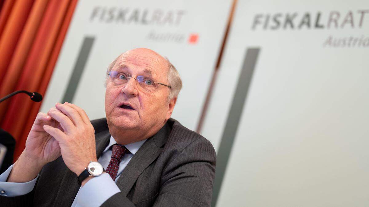 Fiskalrats-Chef Christoph Badelt. 