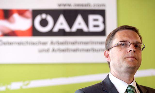 ÖAAB-Generalsekretär August Wöginger