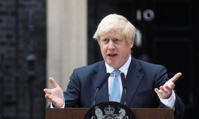  Boris Johnson droht, sein Land am 31. Oktober ohne Abkommen aus der EU zu führen, wenn sich Brüssel bis dahin nicht auf seine Forderungen nach Änderungen am Austrittsabkommen einlässt