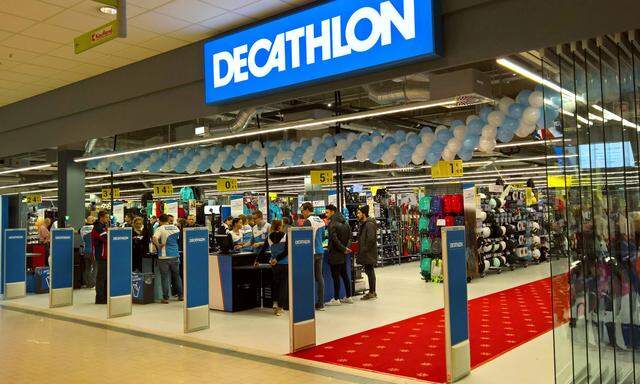 Decathlon ist ein Hersteller und Haendler von Sportgeraeten und Bekleidung aus Frankreich Das Sort