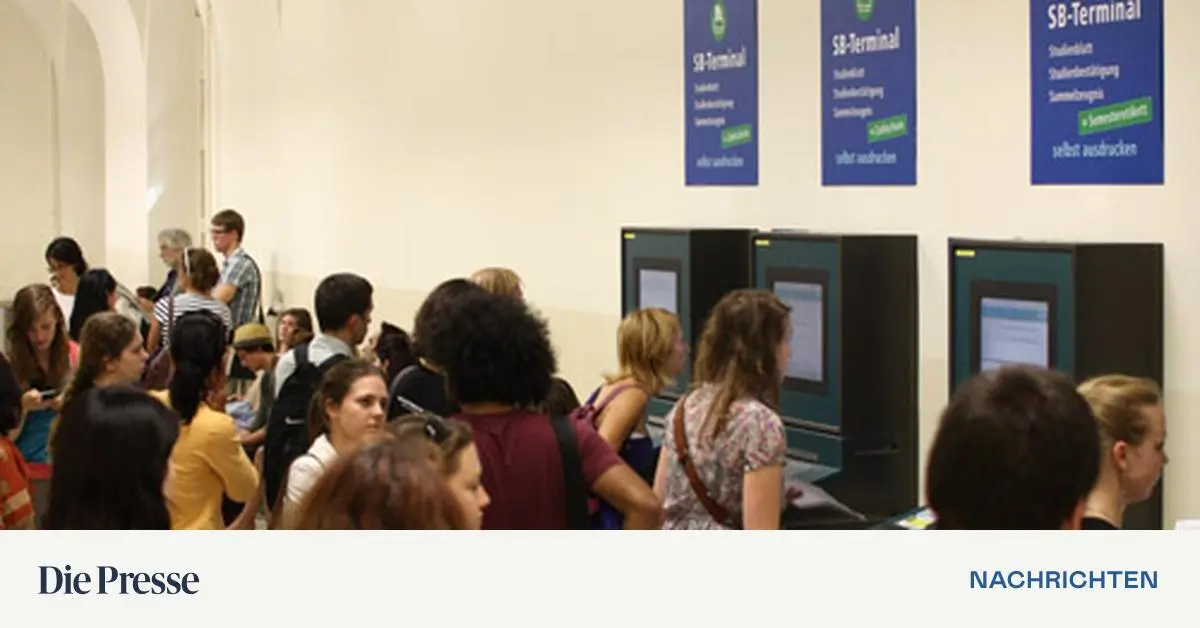 Inskription: Früherer Anmeldeschluss brachte kein Minus – DiePresse.com