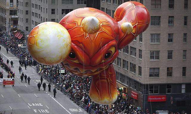 Eine Thanksgiving-Parade in New York