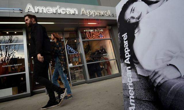 Filialen bereiten American Apparel Sorge