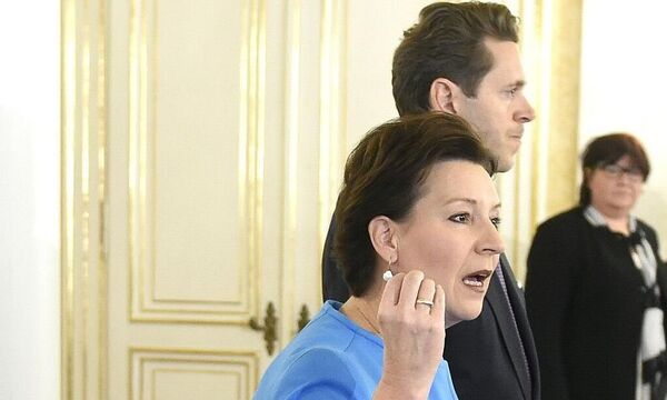 Heinisch-Hosek und Mahrer im November 2015.