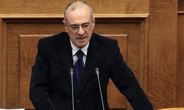 Finanzminister Dimitris Mardas