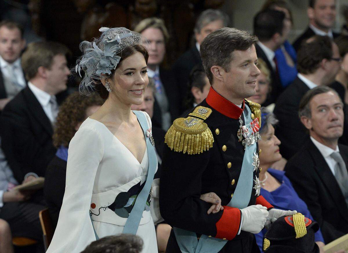 Kronprinz Frederik und Kronprinzessin Mary von Dänemark.