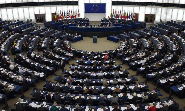 Das EU-Parlament in Straßburg.