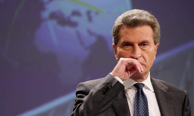 Oettinger bdquoEnergiebereich wenig Foerderung