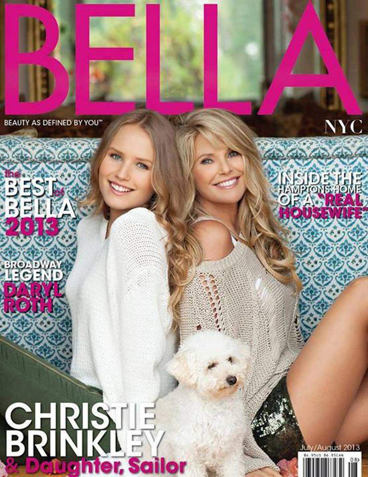 Auf dem Cover des Bella-Magazins sieht man die beiden Seite an Seite und kommt nicht umhin die starke Ähnlichkeit zu erkennen.