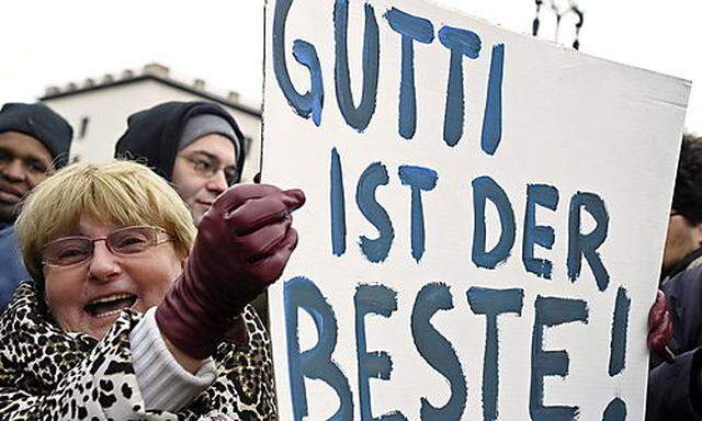 Guttenberg bleibt LieblingsPolitiker Deutschen