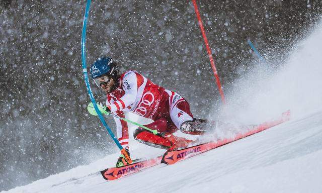 SKI WELTCUP IN SCHLADMING: SLALOM DER HERREN: SCHWARZ (AUT)