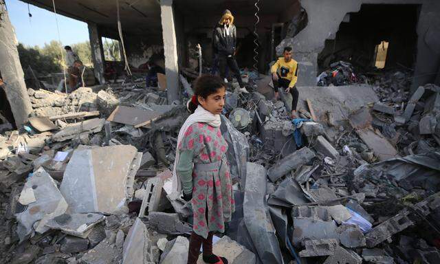 Leben in Trümmern. Die Lage im Gazastreifen wird immer prekärer.