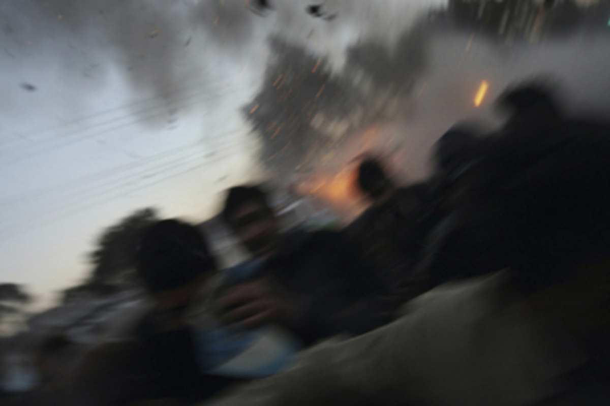 Der Amerikaner John Moor hat ein verwischtes Bild des tödlichen Anschlags auf Benazir Bhutto am 27. Dezember 2007 gemacht und damit den ersten Preis in dieser Kategorie gewonnen.